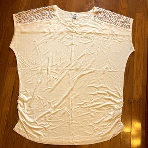 Old Navy Shirt with Embroidery. Size 3XL